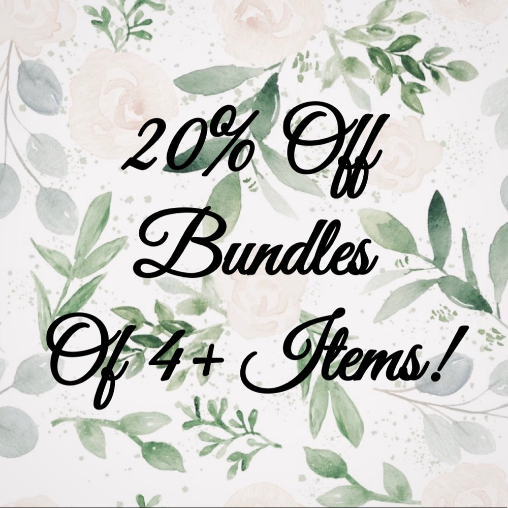 🎉20% Off Bundles!